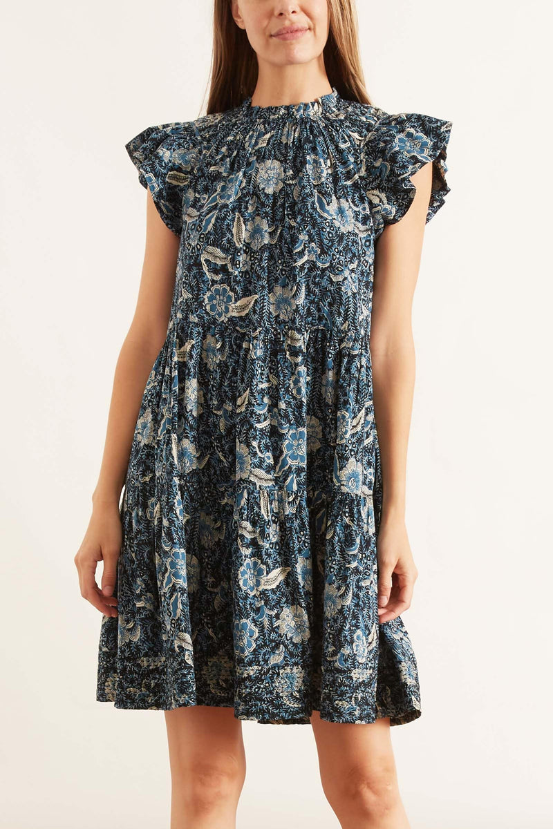 Ulla Johnson Kasim Dress in Midnight ...